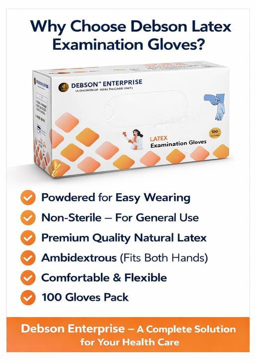 Latex Examination Gloves - Image 2